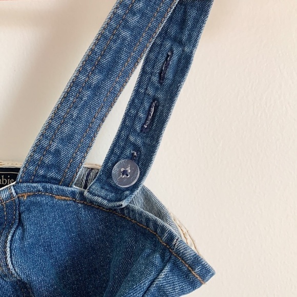 Abercrombie & Fitch Blue Denim Button Front Mini Dress XS - Picture 7 of 9